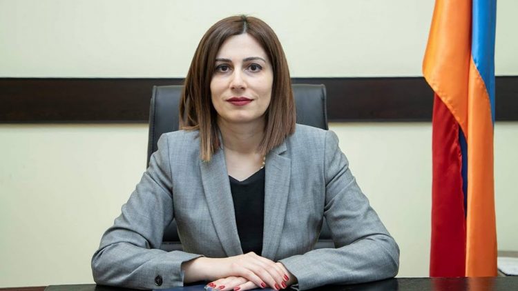 Проходит пресс-конференция министра здравоохранения Армении Анаит Аванесян