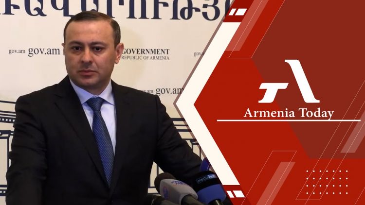 ԱԽ քարտուղար Արմեն Գրիգորյանի ճեպազրույցը (ուղիղ)
