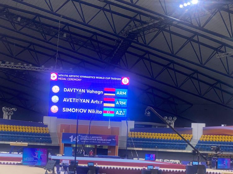 Гимнаст из Армении Ваагн Давтян выиграл золото на этапе Кубка мира (фото)
