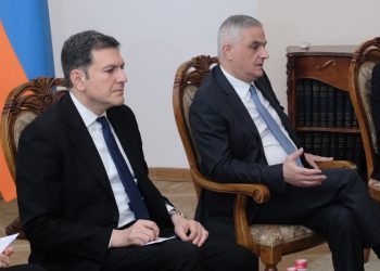 Մհեր Գրիգորյանը մի խումբ դեսպանների հետ քննարկել է դելիմիտացիային և դեմարկացիային վերաբերող հարցեր