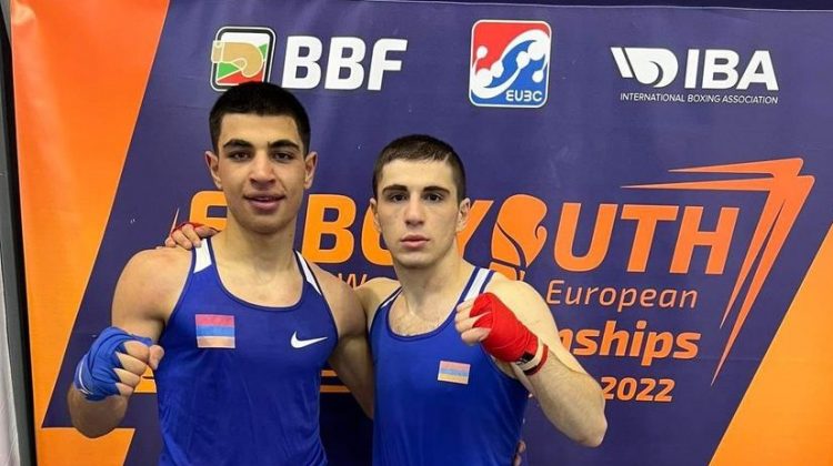 Армянские спортсмены продолжают успешные выступления на молодежном чемпионате Европы по боксу