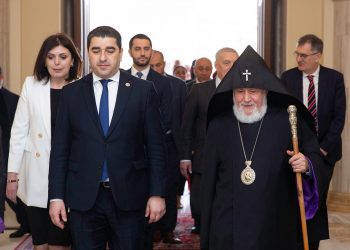 Մեր երկրները պետք է զորավիգ լինեն հանուն եղբայր ժողովուրդների անվտանգության․ Գարեգին Բ-ն՝ Պապուաշվիլիին