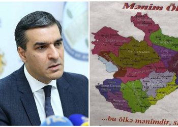 Թաթոյանը 44-օրյա պատերազմի ժամանակ ադրբեջանցիների մոտից հայտնաբերած քարտեզների լուսանկարներ է հրապարակել