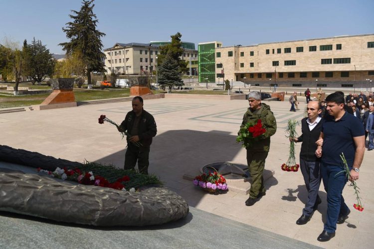 В Арцахе почтили память героев Апрельской войны (фото)