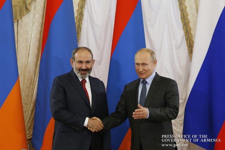 О чем будут говорить Путин и Пашинян в Москве