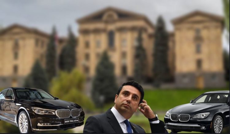 Ալեն Սիմոնյանի մեքենան ուղեկցելու համար ձեռք կբերվի ևս երեքը՝ 54 միլիոն դրամով