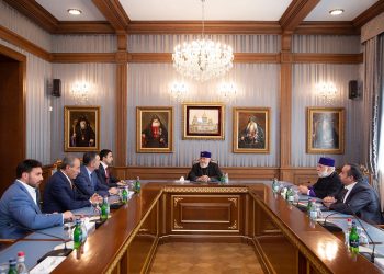 Կաթողիկոսն ընդունել է Հորդանանի Հաշիմյան թագավորության Սենատի պատվիրակությանը