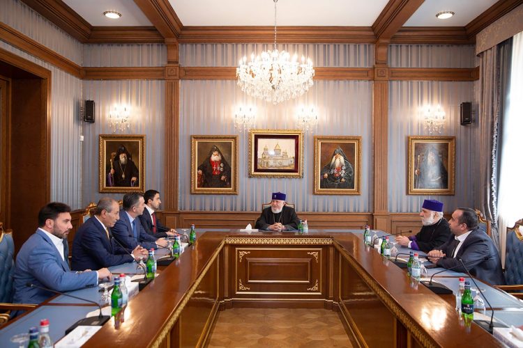 Կաթողիկոսն ընդունել է Հորդանանի Հաշիմյան թագավորության Սենատի պատվիրակությանը
