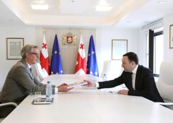 Իրակլի Ղարիբաշվիլին Կառլ Հարցելին է հանձնել ԵՄ հարցաշարի երկրորդ մասը