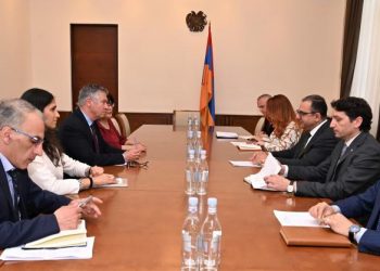 Ֆինանսների նախարարն աշխատանքային քննարկում է ունեցել Պաոլո Սպանտիգատիի հետ