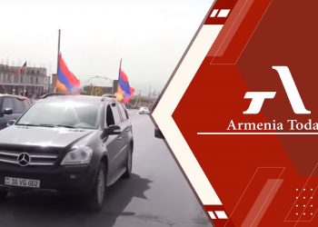 Ուղիղ․ «Դիմադրություն» շարժման ավտոերթը դեպի Վանաձոր