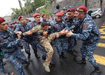 Բողոքի ակցիայի 117 մասնակից է բերման ենթարկվել