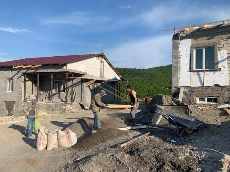 Շուռնուխում կառուցվող թաղամասում գործը հասել է ներքին հարդարման աշխատանքներին