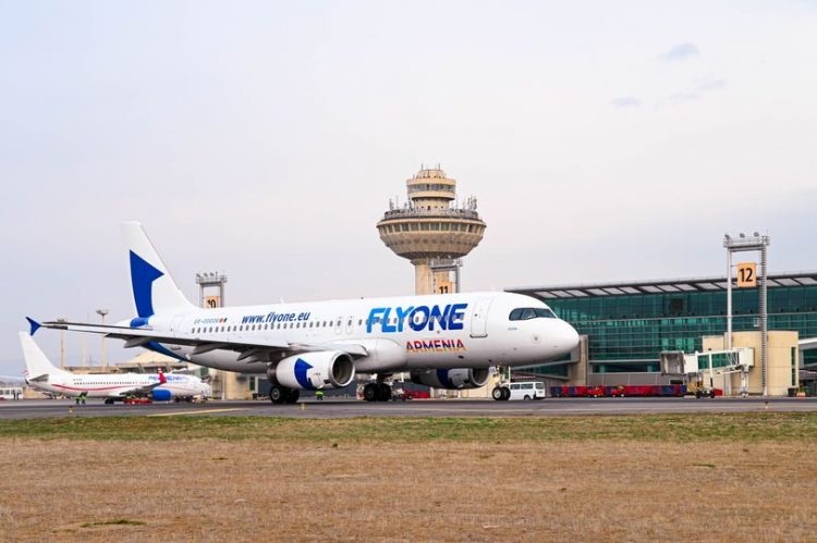 FLYONE ARMENIA-ն կիրականացնի Երևան-Բեյրութ-Երևան առաջին չվերթը