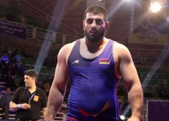 Ըմբշամարտի ԵԱ․ Ալբերտ Վարդանյանը 7։0 հաշվով հաղթեց թուրք մրցակցին