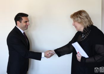 Ալեն Սիմոնյանն ու Միյատովիչը քննարկել են Արցախի համար ԵԽ դերի կարեւորությունը