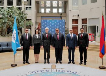 Ոստիկանության պետի գլխավորած պատվիրակության այցը Ինտերպոլի Գլխավոր քարտուղարություն