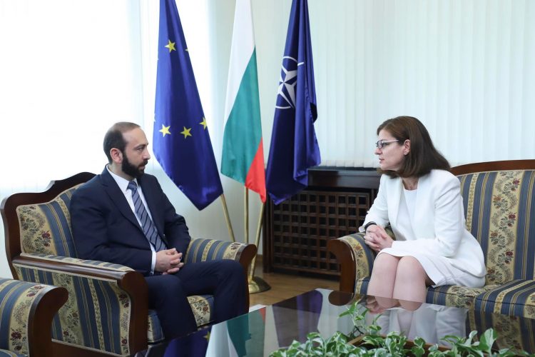 Միրզոյանը հանդիպել է բուլղարացի գործընկերոջ հետ