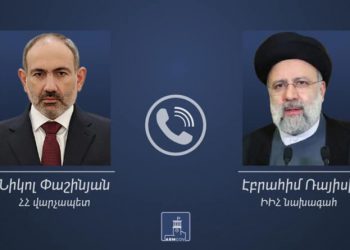 Փաշինյանը Ռայիսիի հետ քննարկել է հայ-ադրբեջանական սահմանի դելիմիտացիայի աշխատանքները