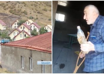 Աղավնոյի  բնակիչները շարունակում են այրել իրենց տները