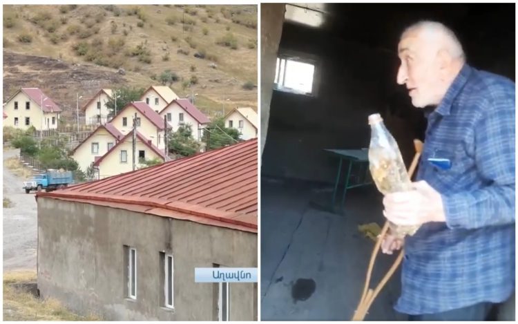 Աղավնոյի  բնակիչները շարունակում են այրել իրենց տները