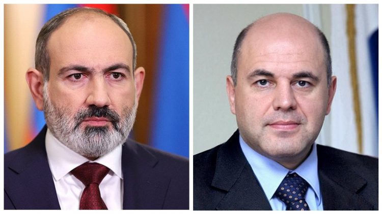 Пашинян и Мишустин «сверили часы» перед заседанием межправсовета в Киргизии