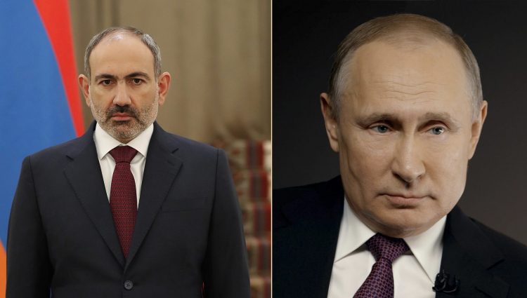 Փաշինյանն ու Պուտինը քննարկել են Լեռնային Ղարաբաղի շուրջ ստեղծված իրավիճակը