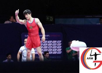 Էրիկ Բաղդասարյանը՝ մարմնամարզության Եվրոպայի երիտասարդների առաջնության չեմպիոն