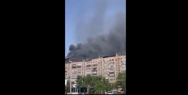 Խոշոր հրդեհ Աբովյան քաղաքում