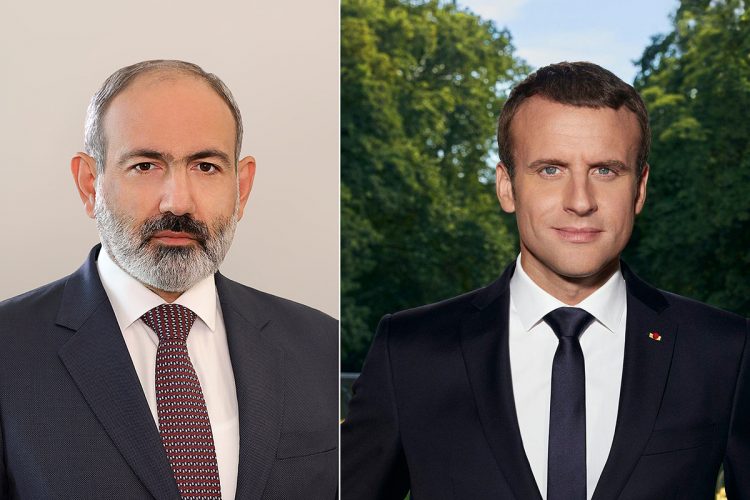 Փաշինյանը հեռախոսազրույց է ունեցել Էմանուել Մակրոնի հետ