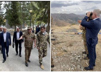 Ստանիսլավ Զասն այցելել է Վայոց ձորի սահմանամերձ շրջաններ