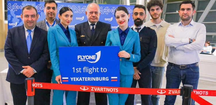 Flyone Armenia -ն Երևան-Եկատերինբուրգ-Երևան կանոնավոր ուղիղ չվերթներ է սկսում