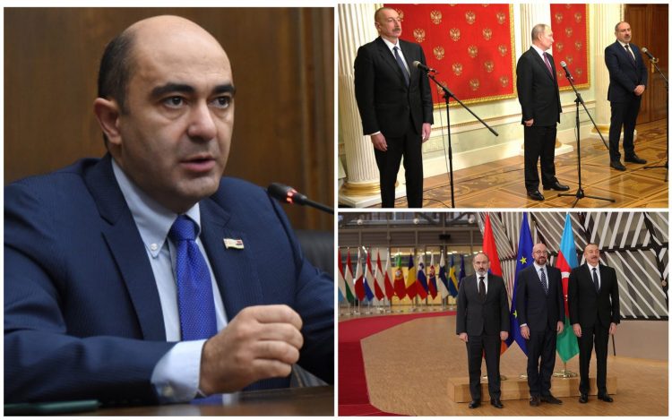 Մարուքյանը ներկայացրել է ԼՂ հակամարտության լուծման «ռուսական» և «արևմտյան» տարբերակները