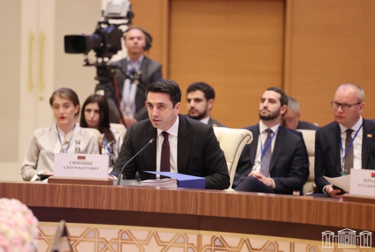 Ալեն Սիմոնյանը Բաքվին մեղադրել է Հարավային Կովկասում խաղաղություն հաստատելու ջանքերը տորպեդահարելու մեջ