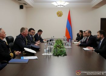 Արմեն Գրիգորյանը գեներալ Փիթ Քրաքֆորդի հետ քննարկել է անվտանգության ոլորտում համագործակցության հեռանկարները