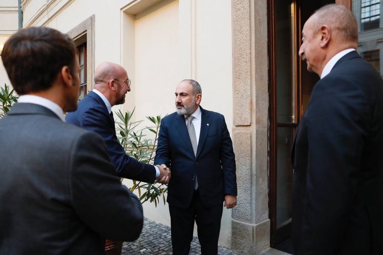 Պրահայում մեկնարկել է քառակողմ հանդիպումը՝ Փաշինյան-Ալիև-Միշել-Մակրոն ձևաչափով