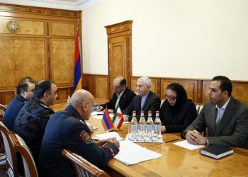 Ոստիկանապետը Իրանի դեսպանի հետ քննարկել է իրավապահ ոլորտում երկկողմ համագործակցությունը