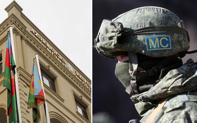 В Баку нервно отреагировали на использование российскими миротворцами армянских топонимов