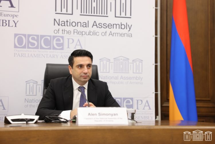 Մենք իրապես և անկեղծ նվիրված ենք խաղաղության օրակարգին. Ալեն Սիմոնյան