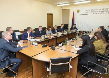 Սանոսյանը «Ռոսատոմ»-ի տնօրենի հետ ատոմային նոր էներգաբլոկի կառուցման հարցն է քննարկել