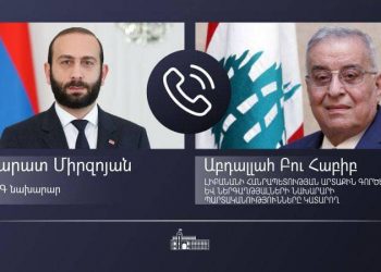 Հայ-լիբանանյան հարաբերությունները հիմնված են փոխադարձ վստահության վրա. Միրզոյան