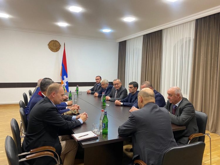 Արցախի ԱԺ պատվիրակությունն ընդունել է Եվրոպական Խորհրդարանի մի խումբ պատգամավորների