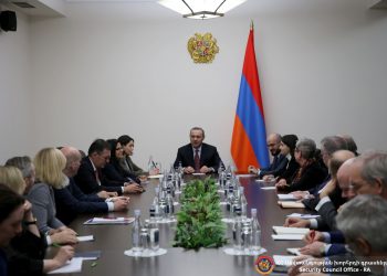 Արմեն Գրիգորյանը ԵՄ պատվիրակներին ներկայացրել է սահմանային իրավիճակը