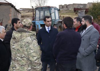 «Տաշիր» բարեգործական հիմնադրամի ներկայացուցիչները տեղի պաշտոնյաների հետ այցելել են Սոթք