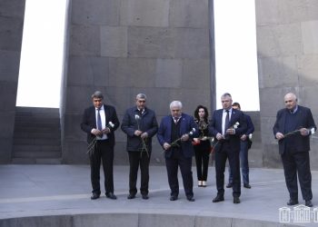 Խաղաղություն օրհնված Հայաստանի հոգուն և երկնքին․ ՌԴ պետդումայի պատգամավորներն այցելել են Ծիծեռնակաբերդ