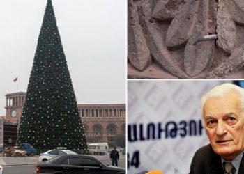 Հանցագործություն է. Սաշուր Քալաշյանը՝ Հանրապետության հրապարակի շենքերը վնասելու մասին