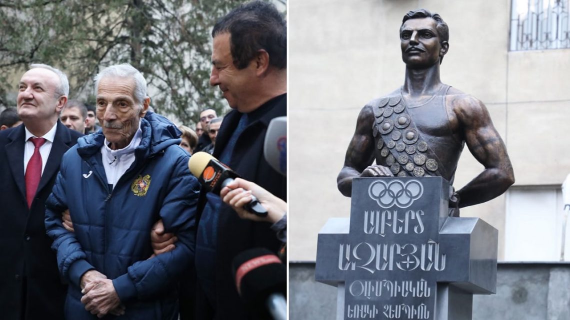 «Իմ հոգում սա մեծ իրողություն է». բացվել է կենդանի լեգենդ Ալբերտ Ազարյանի կիսանդրին