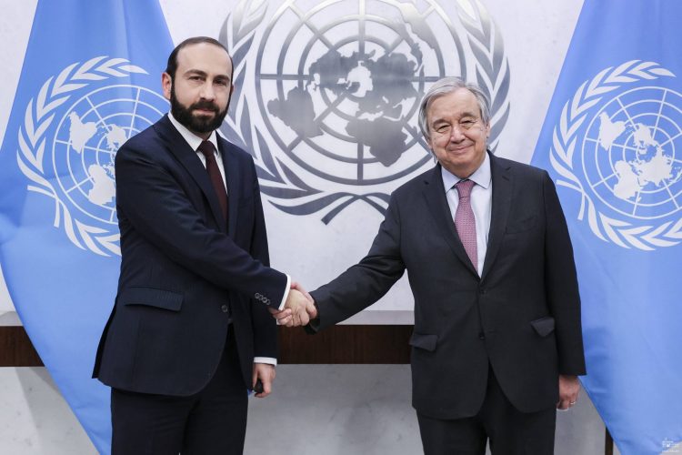 «Ադրբեջանը շարունակում է խաթարել անվտանգությունը». Միրզոյանը հանդիպել է Գուտերեշի հետ