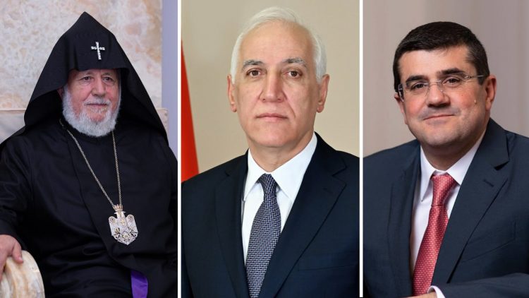 Կաթողիկոսը, Հայաստանի և Արցախի նախագահներն իրենց վշտակցությունն են հայտնել զոհվածների ընտանիքներին