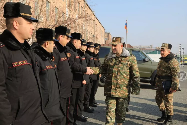 Էդվարդ Ասրյանն այցելել է հանրապետական գլխավոր հավաքակայան